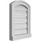 Ekena Millwork Arch Top Surface Mount PVC Gable Vent w/ 2"W x 2"P Brickmould Sill Frame, 14"W x 16"H GVPAR14X1603SN - alternate 5